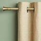 Klick Fit Trumpet Finial Extendable Curtain Pole Kit, 28MM 125-216 CM