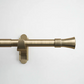 Klick Fit Trumpet Finial Extendable Curtain Pole Kit, 28MM 125-216 CM