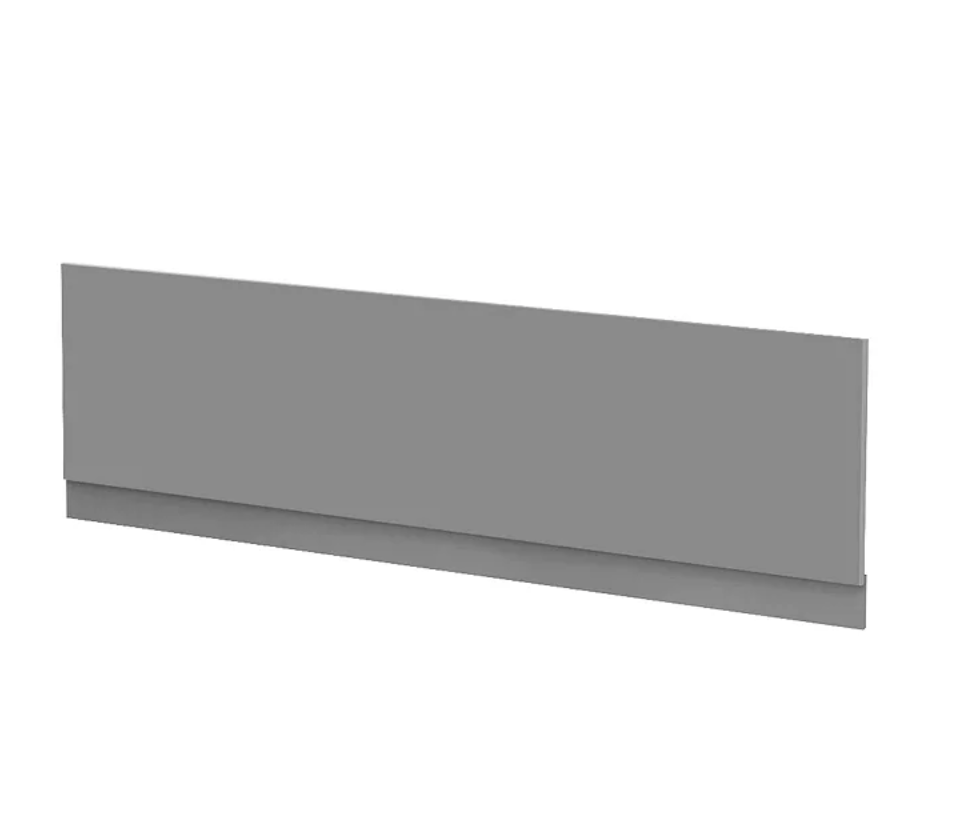 Arezzo Matt Grey Front Bath Panel - 1700mm