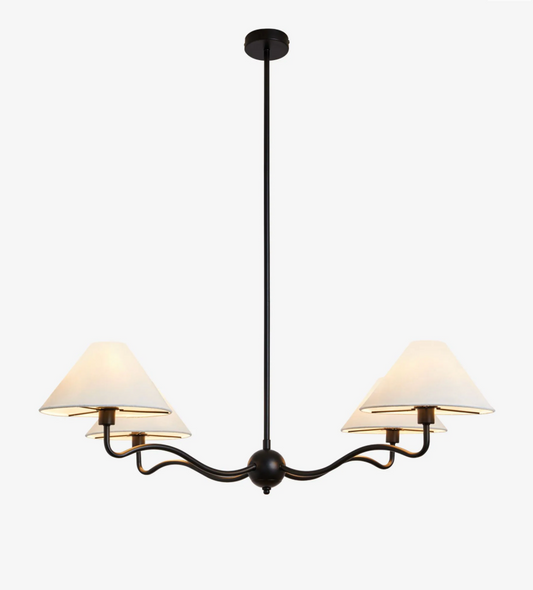 MADE.COM Black Madelyn Ceiling Light