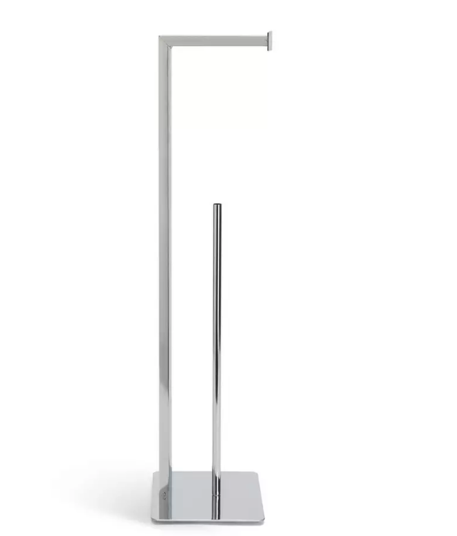 Argos Home Freestanding Toilet Roll Holder - Chrome