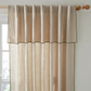 Arizona Hidden Tab Top Single Voile Panel, Olive, W140 x D182 cm