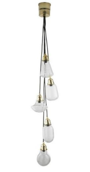 Dar Lashira 5 Light Cluster Pendant