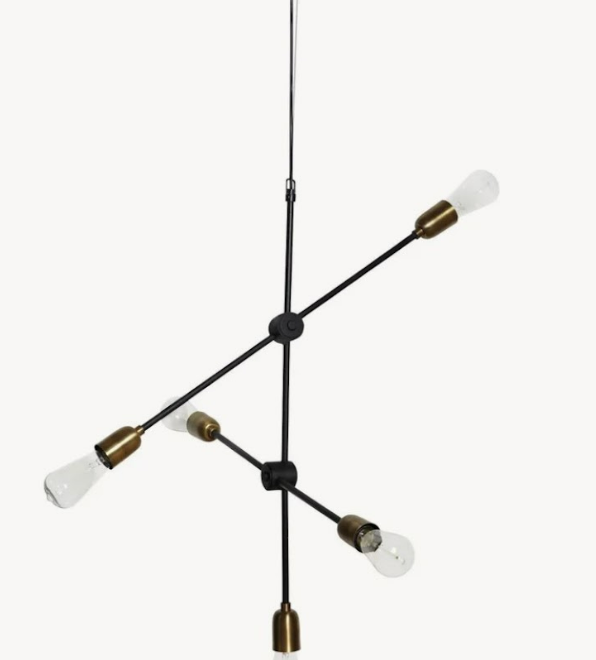 Molecular Pendant, 5 light sources
