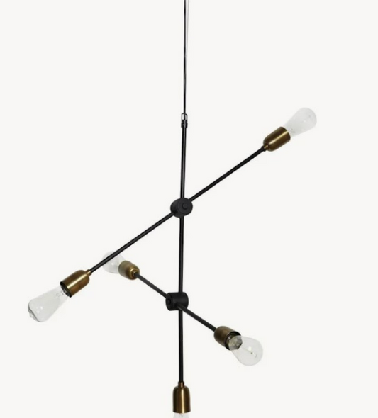 Molecular Pendant, 5 light sources