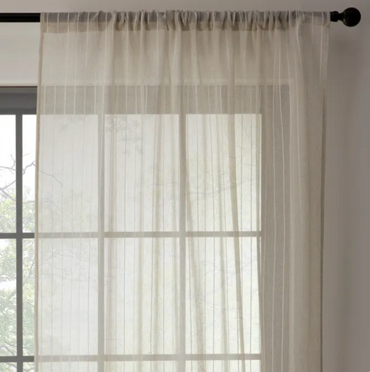 Lucia Slot Top Voile Panel - W290 x D228 cm