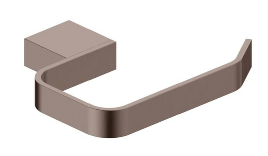 Monza Toilet Paper Holder, Brushed Bronze Finish