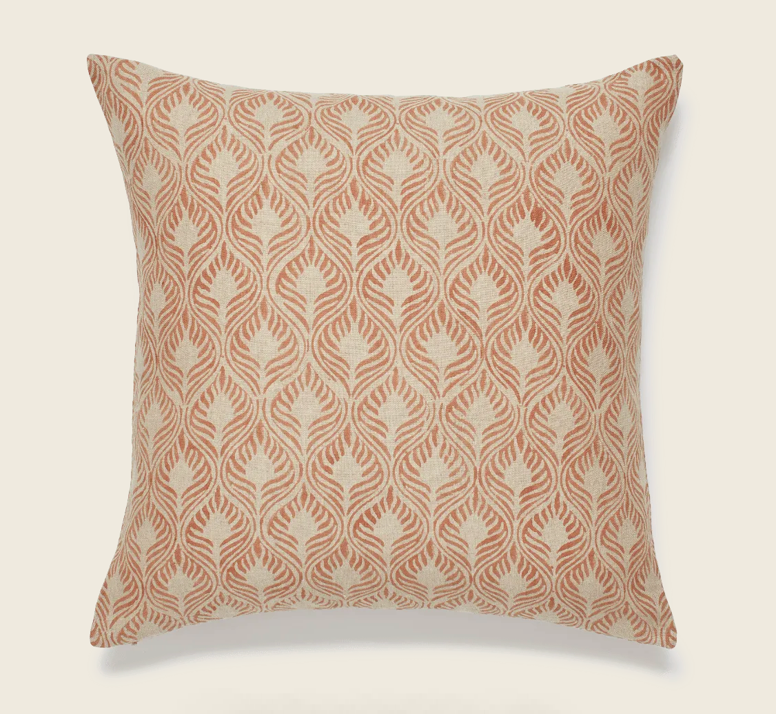 Ghini Feathers Cushion Cover - Plaster, 51 x 51 cm