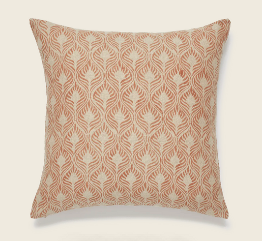 Ghini Feathers Cushion Cover - Plaster, 51 x 51 cm