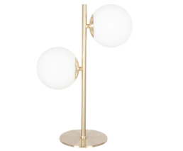 Bubble Table Lamp, Gold