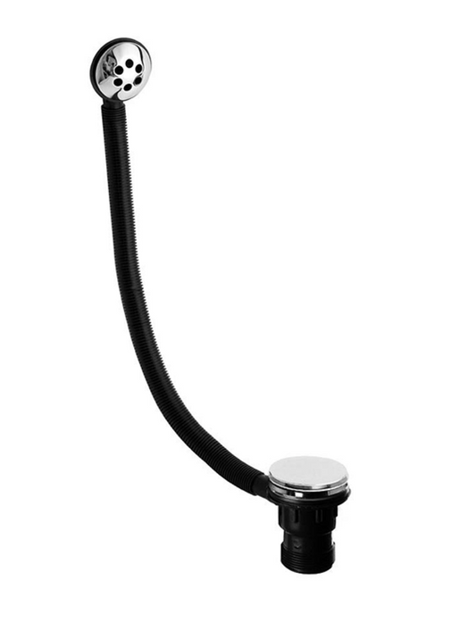 Modern Easy Clean Chrome Click Clack Bath Waste with Overflow