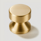 FELIX Round Knob - Brass