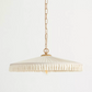 Stefanie Silk Ceiling Light, Cream