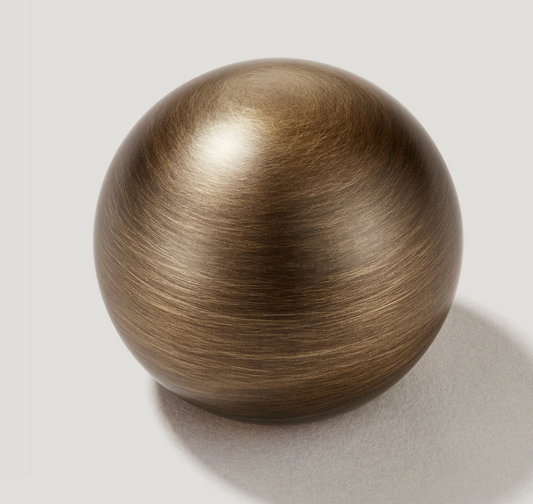 KOJI Sphere Knob - Antique Brass
