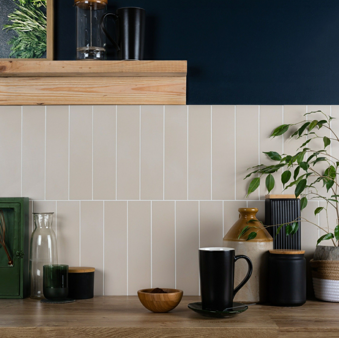 Chatham Ivory Brick Tiles - 295x72x8mm
