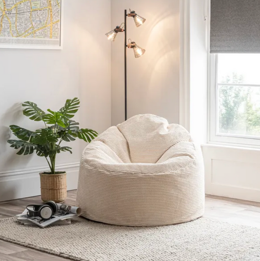 Jenson Waffle Bean Bag Chair