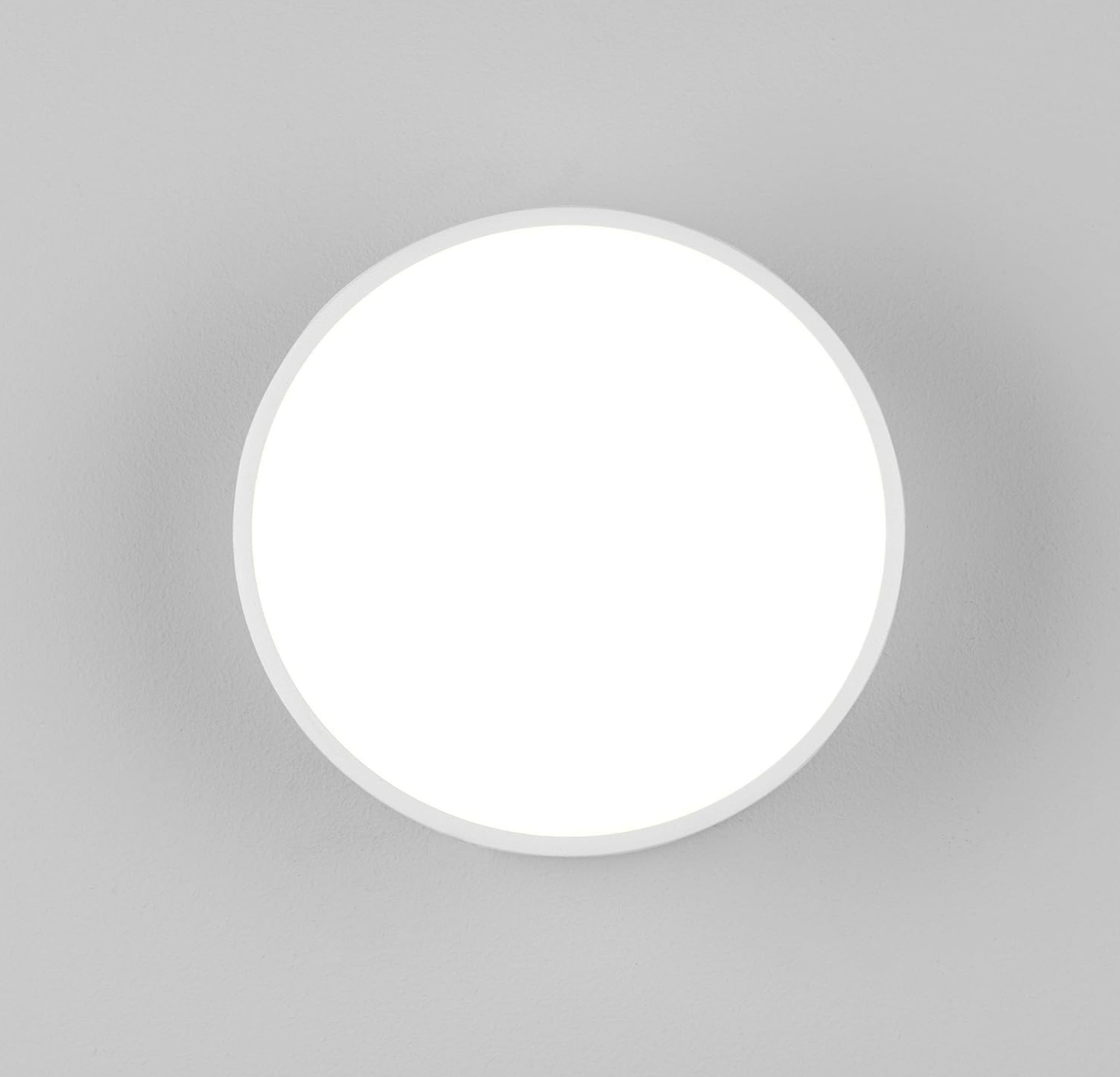 Astro Exterior Wall Light, Aluminium, 8.1 W, Textured White, 150mm