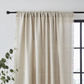 Bondi Raw Edge Slot Top Voile Panel - W140 x D228cm