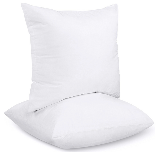 Utopia Bedding Cushion Inner Pads (Pack of 2), 30 x 30 cm (12 x 12 inches) Cushion Stuffer Inserts, Hollowfibre Pillows (White)
