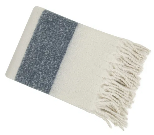 Malini Kalix Blue Throw 130 X 70