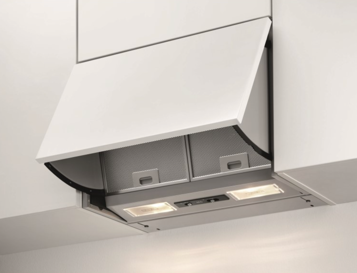 AEG 5000 Series 60cm Integrated Cooker Hood - Grey