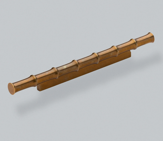 Ark Pull Handle Burnished Brass (Waxed), 160mm