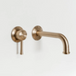 Tempus Brass Wall Mounted Basin Mixer Tap