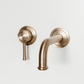 Tempus Brass Wall Mounted Basin Mixer Tap