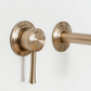 Tempus Brass Wall Mounted Basin Mixer Tap