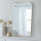 Argos Home Gold Framed Irregular Wall Mirror - 90x60cm