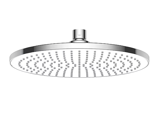 SWIRL DENSITY ADJUSTABLE SHOWER HEAD CHROME/WHITE 230MM