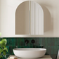 Zia Arched Mirror Wall Cabinet