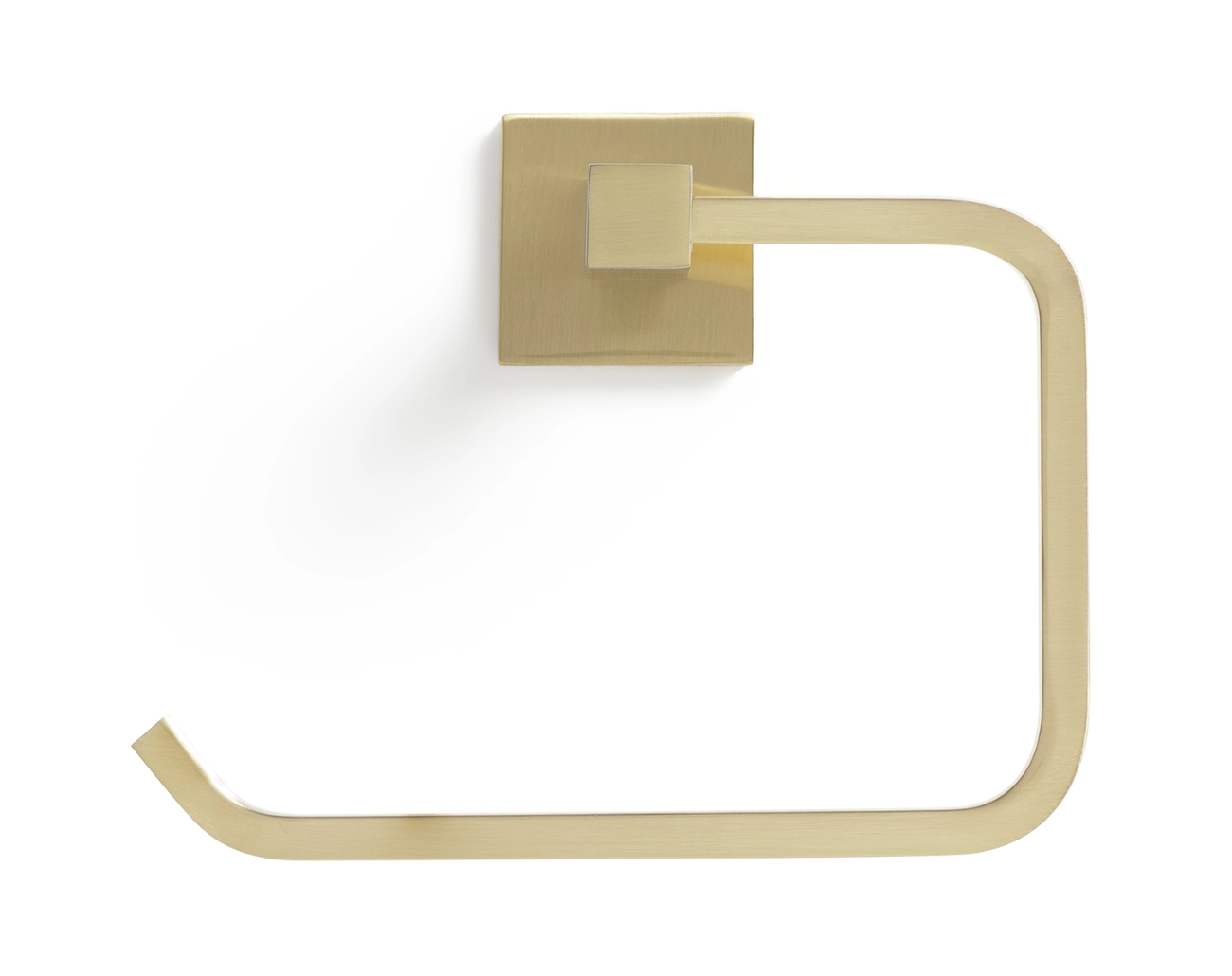 Habitat Toilet Roll Holder - Brushed Gold