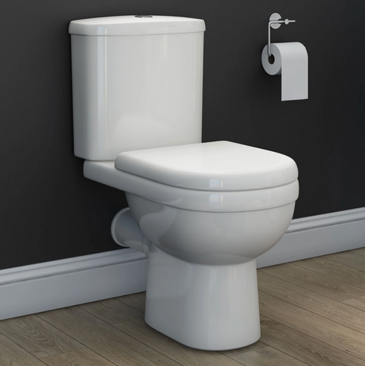 Vellamo Connect Close Coupled Toilet & Soft Close Seat