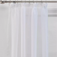 Argos Home Sheer Unlined Voile Curtains Panel - White