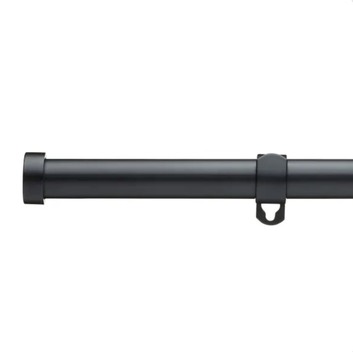 Trinity Extendable Metal Curtain Pole with Rings