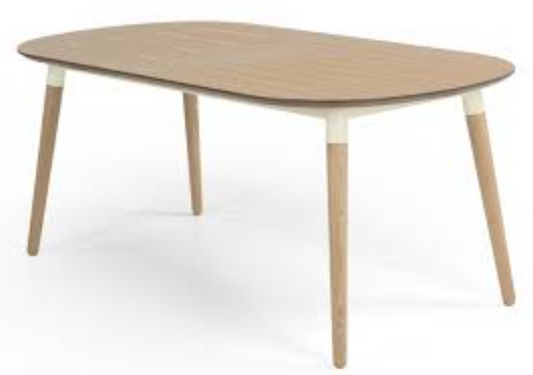 Edelweis Extending DIning Table, Walnut Veneer, 170/210cm