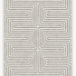 Jonathan Adler Labyrinth Camel & Ivory Rug Rug + Pad System, 305 X 425