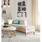 Jonathan Adler Inkdrop Camel & Ivory Rug Rug + Pad System, 305 X 425