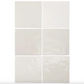 Zellij Square White Gloss Moroccan Handmade Style 13.2cm x 13.2cm