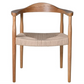 Natural Rope Seat Dining Chair 760 X 630 X 540mm