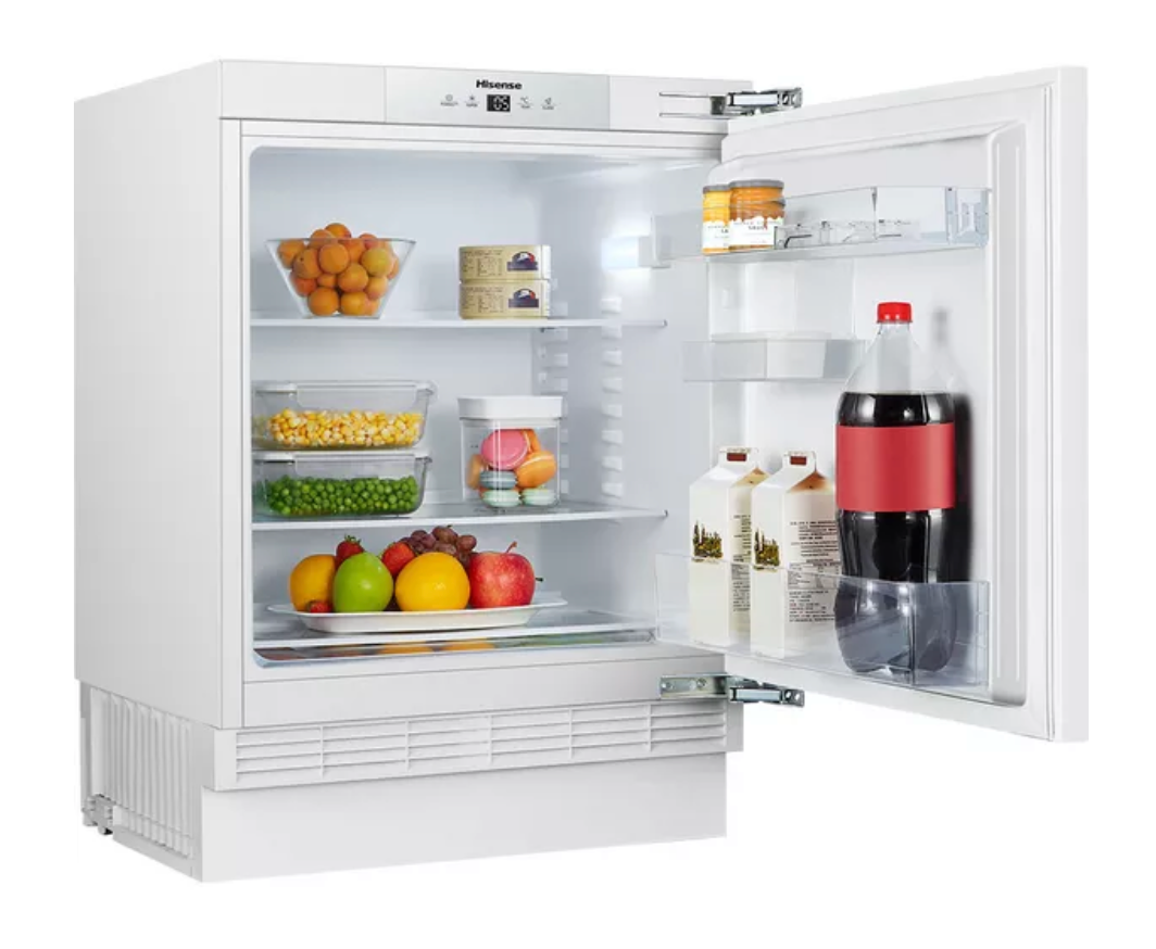 HISENSE RUL178D4AWE Integrated Undercounter Fridge - Fixed Hinge