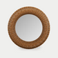 Rattan Large Round Wall Mirror 81 cm