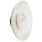 Alabaster Diffuser Wall Light - 10 inch - White