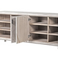 Bosham Parquet 4 Door Sideboard, H80 x W200 x D45CM