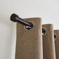 Trinity Extendable Metal Eyelet Curtain Pole, 28mm, 120-200cm