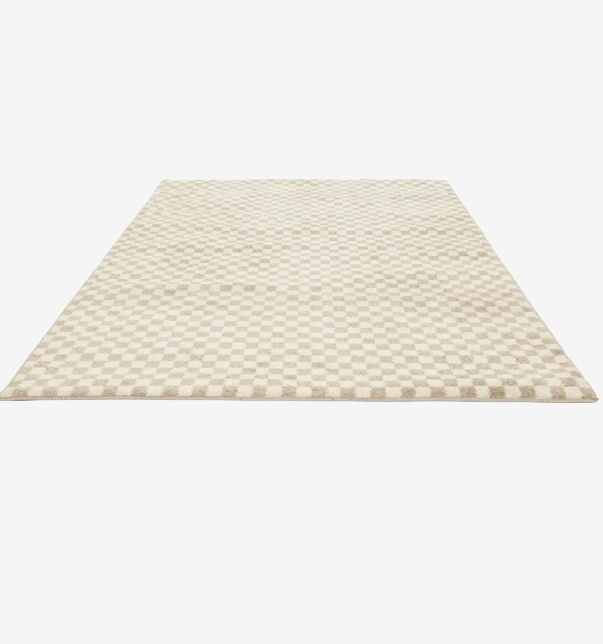 Scandina - Beige / White Rug, 160 X 230cm