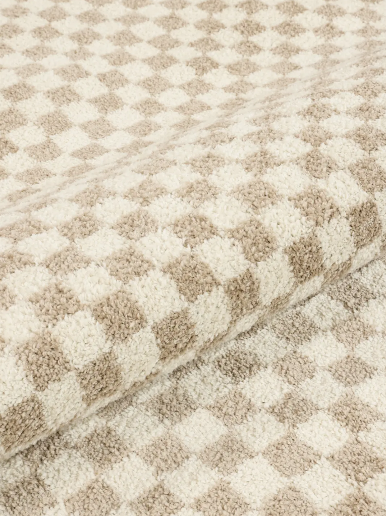 Scandina - Beige / White Rug, 160 X 230cm