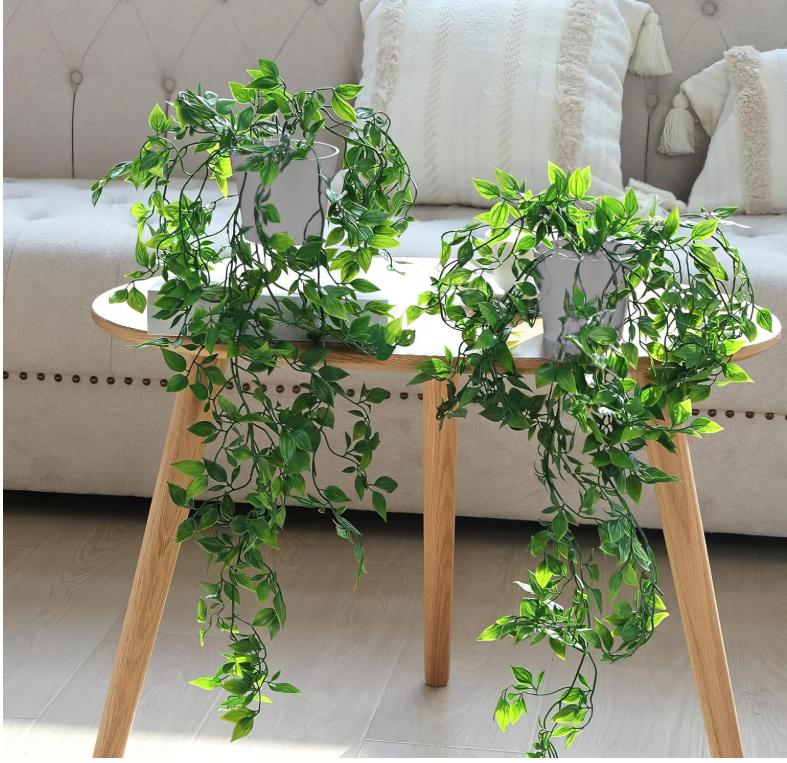 Artificial Hanging Plants Pack of 2