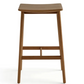 Albert Bar Stool, Dark Stained Oak 68 X 44 X 32cm